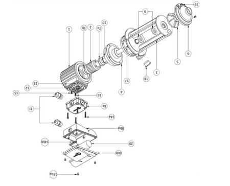 Kuhlmittelpumpen AP11 Parts